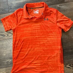 Under Armour Boy’s Orange Polo Shirt
